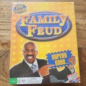 Endless Games Family Feud 5th Edition TV Board Game Ages 10+ Family New Sealed